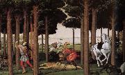 Sandro Botticelli Follow up sections of the story Spain oil painting artist